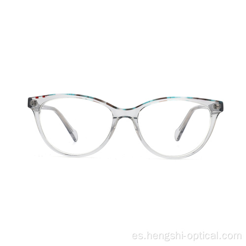Gafas de gafas de gafas de marco de hombres ópticos de acetato italiano